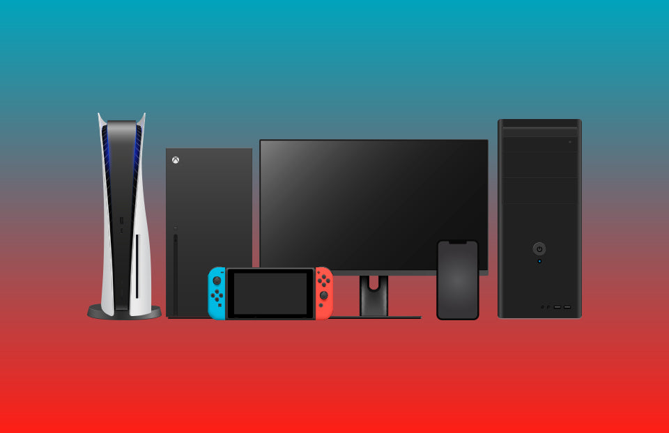 Recon 50 multiplatform compatibility for Xbox, PlayStation, Nintendo Switch, PC, and Mobile Devices