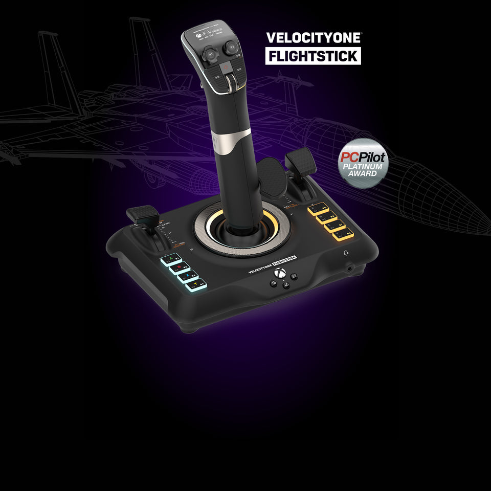 velocityone flightstick pc pilot platinum award