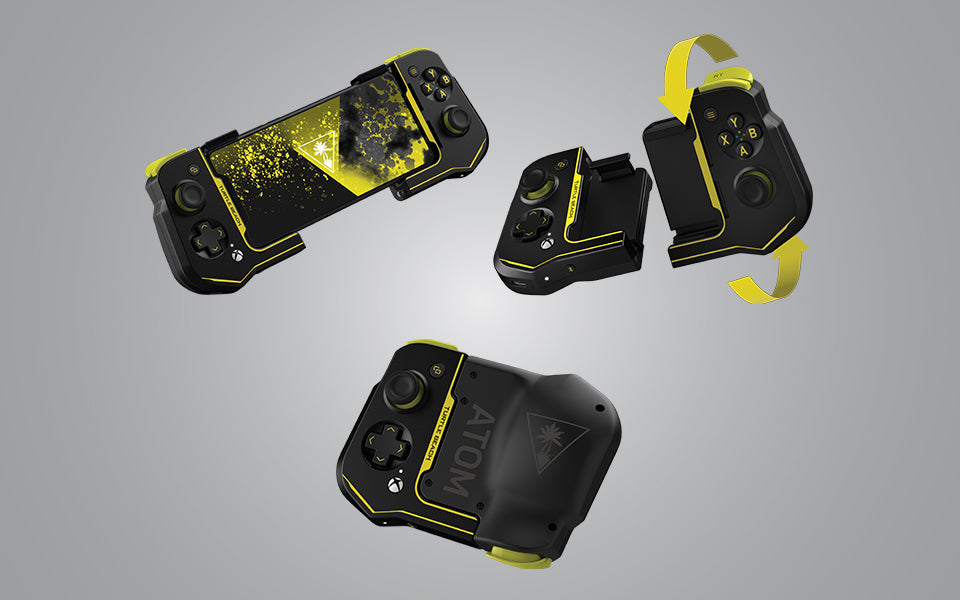 The Atom magnetically fuses into a convenient, compact shape to fit in your pocket