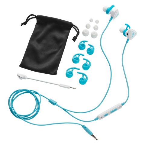 Battle Buds In-Ear Gaming Headset - White/Teal