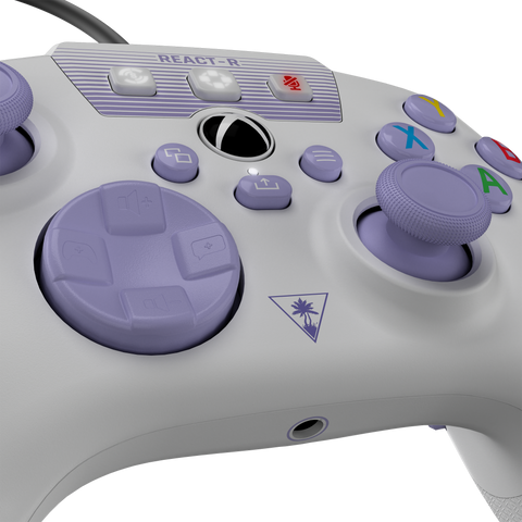 REACT-R™ Controller – Wired, White/Purple