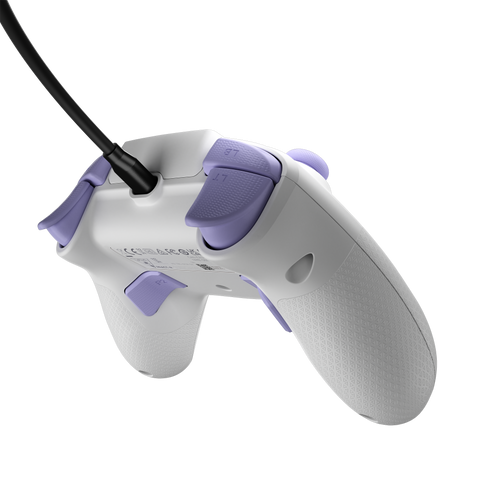 REACT-R™ Controller – Wired, White/Purple