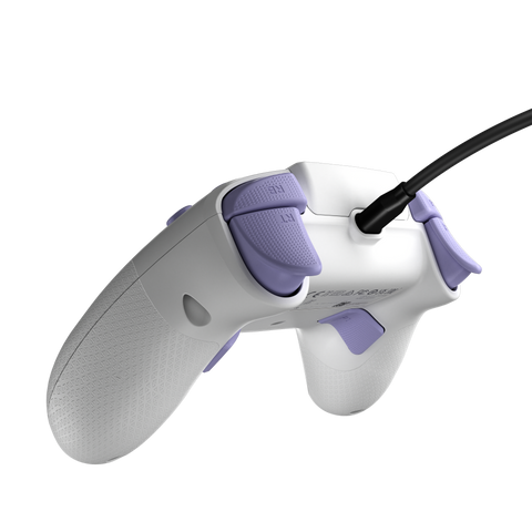 REACT-R™ Controller – Wired, White/Purple