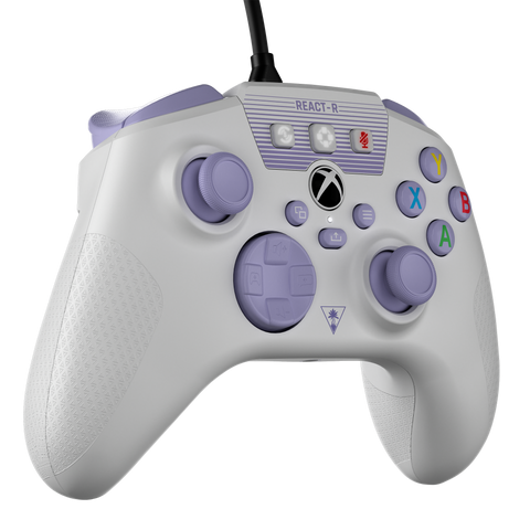 REACT-R™ Controller – Wired, White/Purple